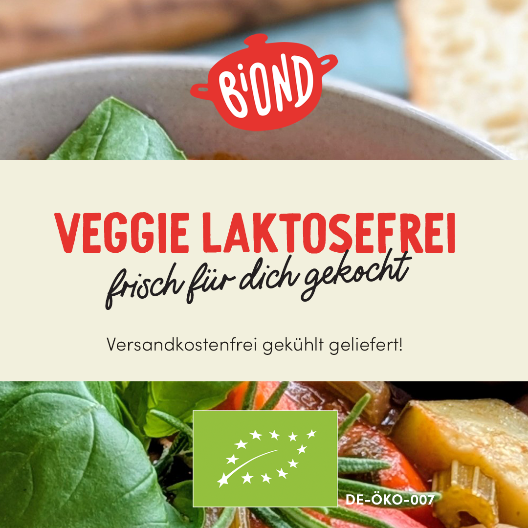 3er Bio-Box Veggie Laktosefrei