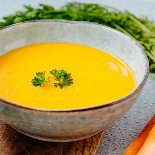 Feine Möhren-Ingwersuppe