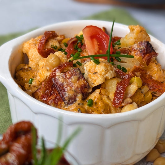 Blumenkohl-Halloumi-Pfanne