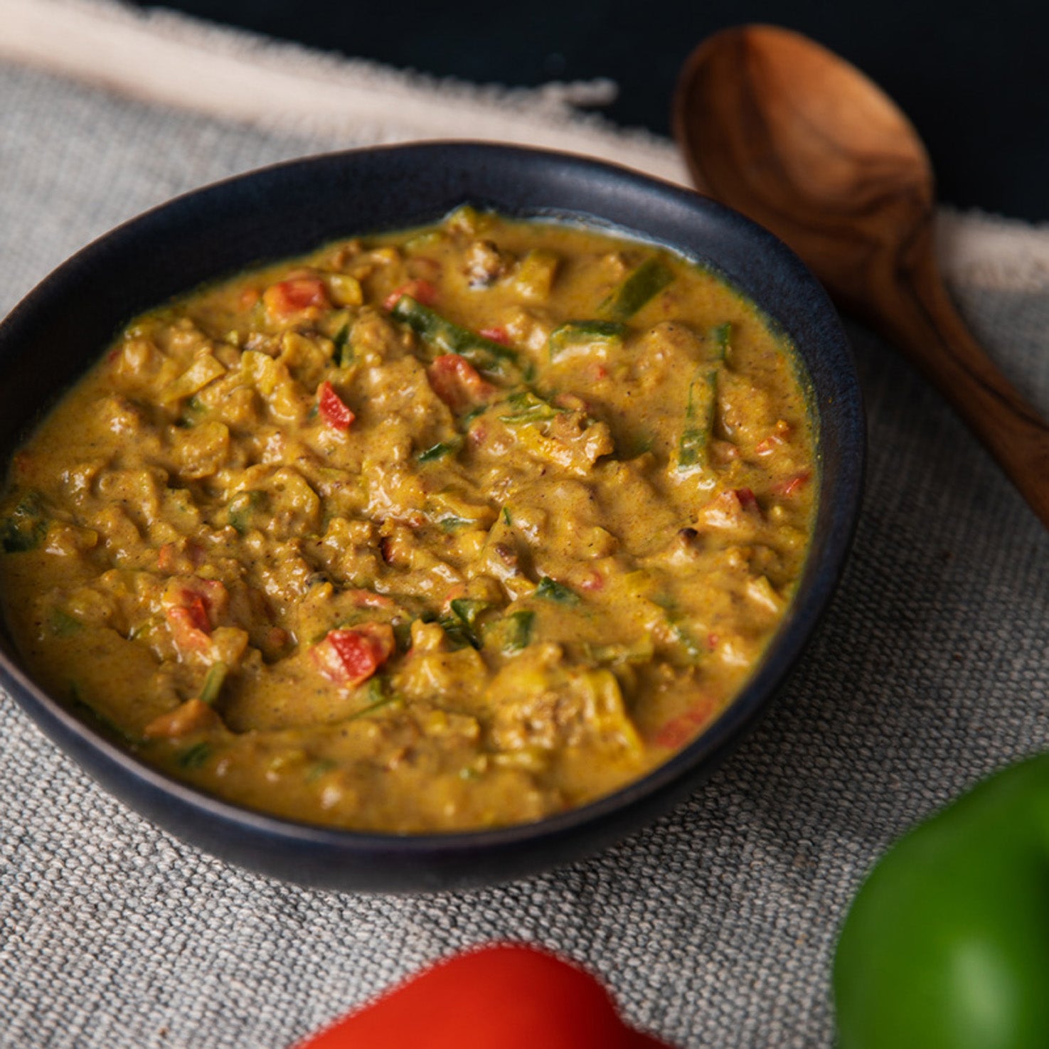 Indische Hackfleischsauce mit Nudeln