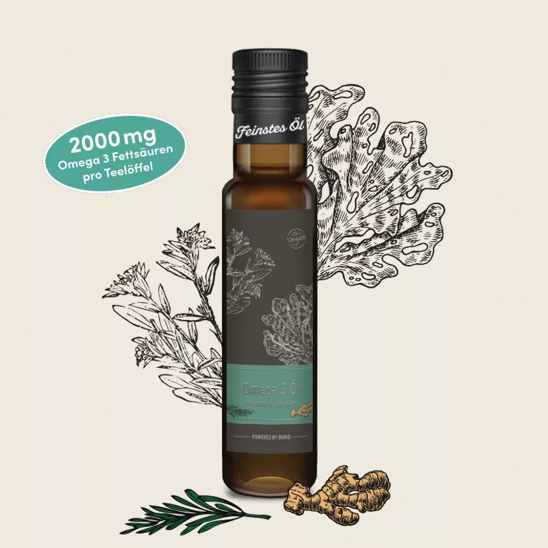 Omega-3-Öl Rosmarin-Ingwer 100ml