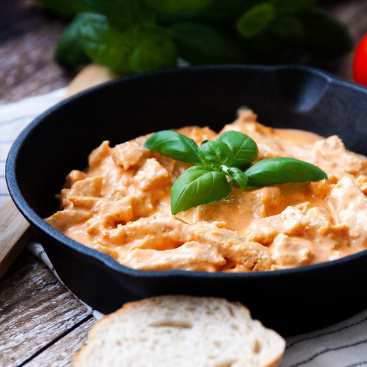 Veggie-Geschnetzeltes in Rahmsauce