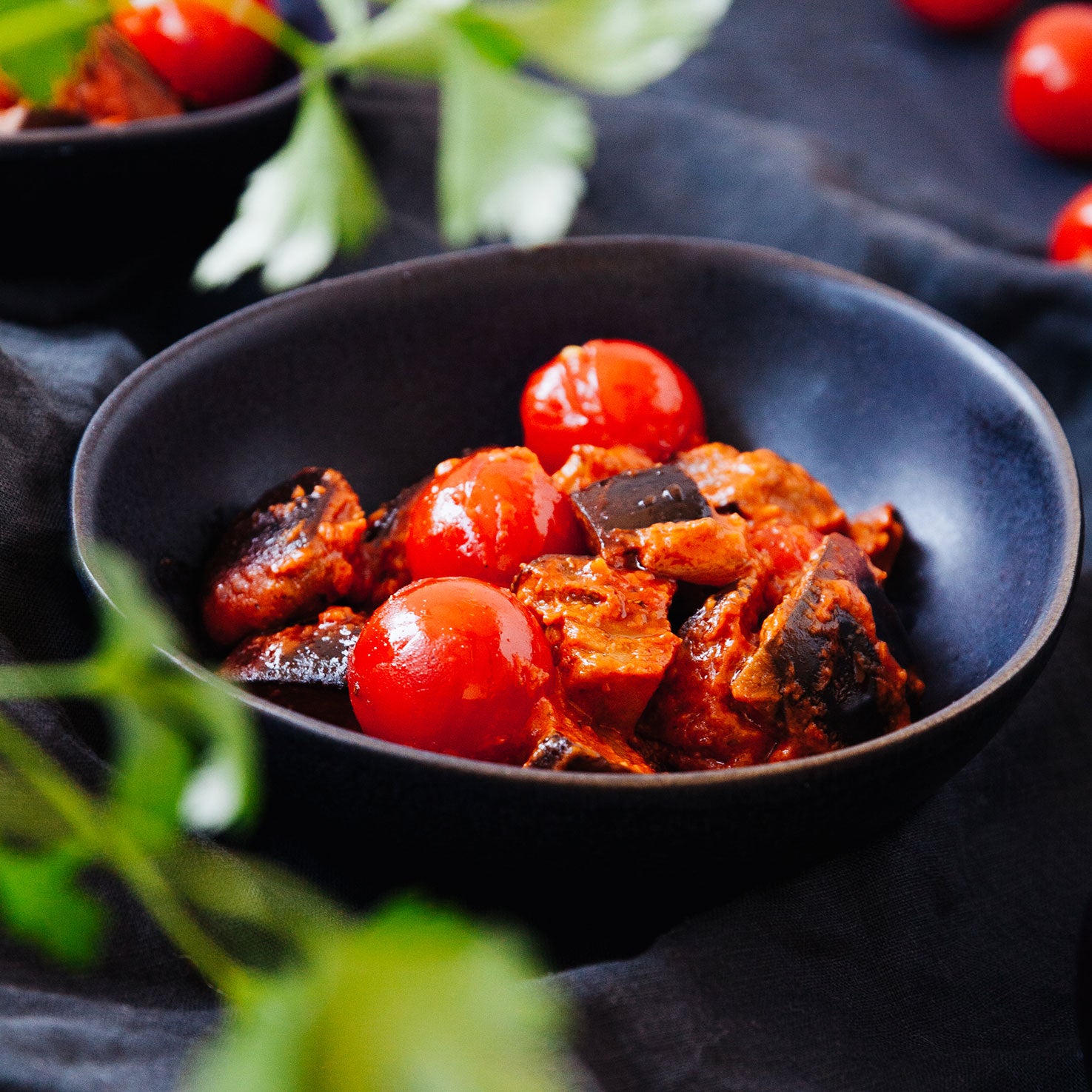 Andalusisches Auberginenfrikassee