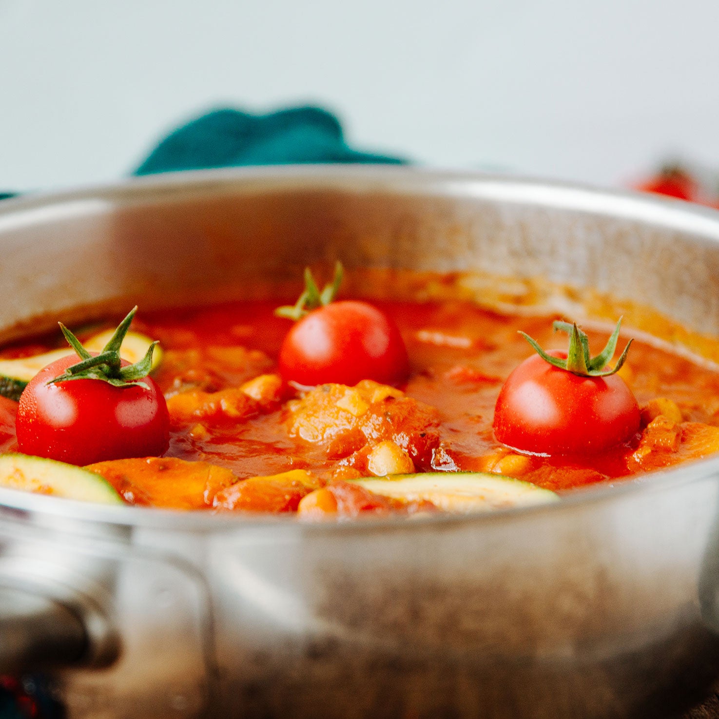 Marokanische Tajine mit provencalischen Kartöffelchen